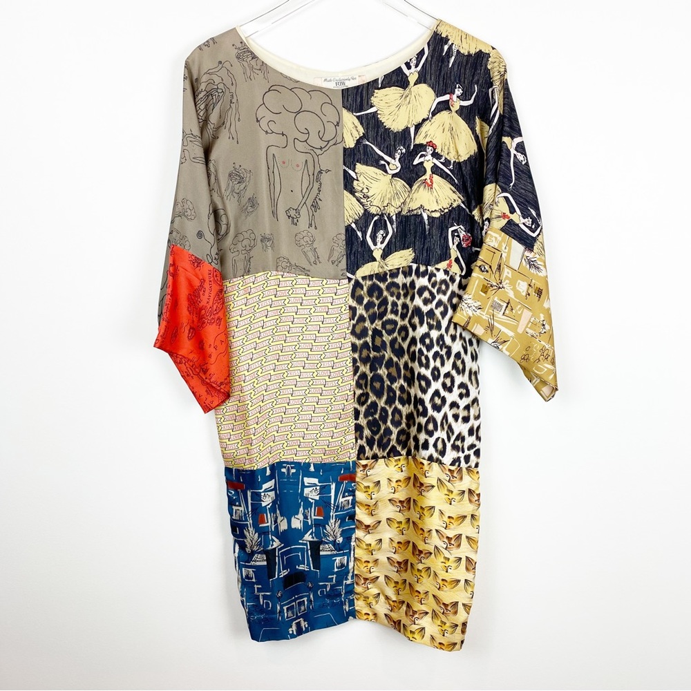 RTW Charleston | Unique Custom Patchwork Silk Dress